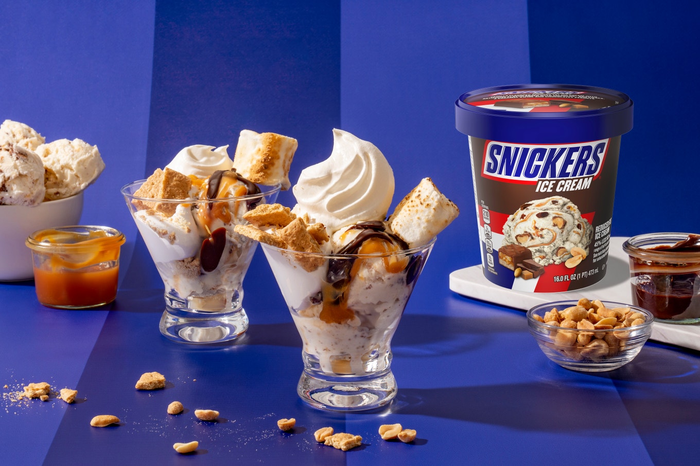 SNICKERS® ICE CREAM S’MORES SUNDAE