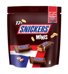 Snickers ميني بارز, ٢٥٥ ج (١٧ قطعة) image