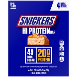 SNICKERS Hi Protein Original Bars, 8.04 oz (4-Count Box) image