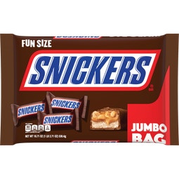 SNICKERS Fun Size Chocolate Candy Bars Bulk Bag image