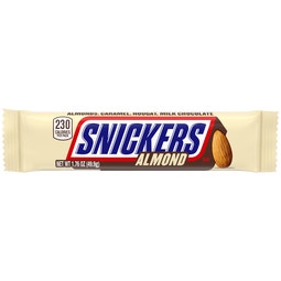 SNICKERS Almond Singles Chocolate Candy Bars, 1.76 oz image