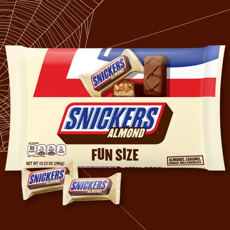 SNICKERS Almond Fun Size Chocolate Candy Bars, 10.23 oz