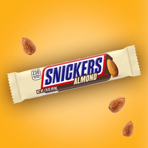 SNICKERS Almond Singles Chocolate Candy Bars, 1.76 oz