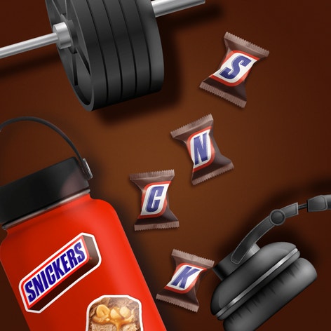 SNICKERS Original Chocolate Minis Size Bars Bag 4.4 oz