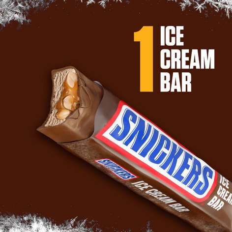 SNICKERS Chocolatey Caramel Peanut Butter Ice Cream Bar, 2.0 Oz