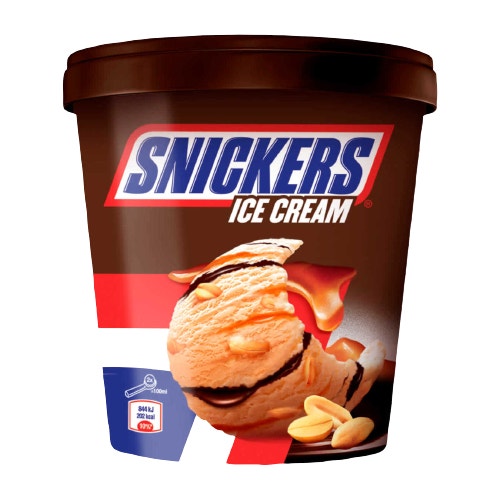 Snickers Ice Cream Tub 450ml