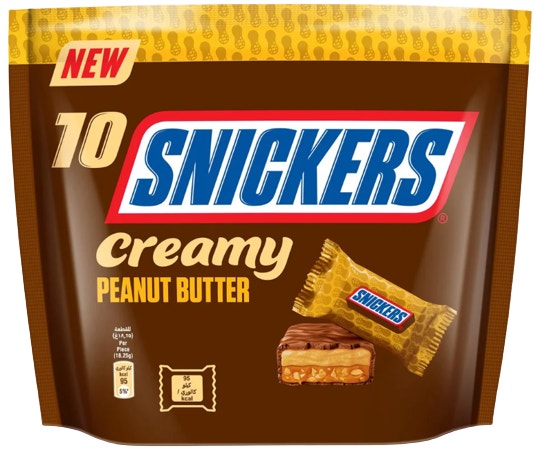 Snickers كريمة فول سوداني ١٨٢ ج
