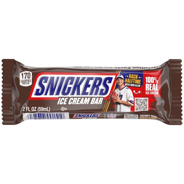 SNICKERS Chocolatey Caramel Peanut Butter Ice Cream Bar, 2.0 Oz