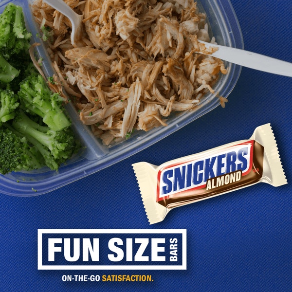 SNICKERS Almond Fun Size Chocolate Candy Bars, 10.23 oz