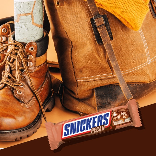 SNICKERS PECAN Singles Size Chocolate Candy Bars, 1.41 oz