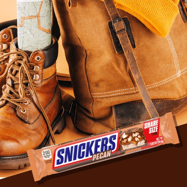 SNICKERS PECAN Share Size Chocolate Candy Bars, 2.82 oz