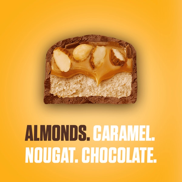 SNICKERS Almond Singles Chocolate Candy Bars, 1.76 oz