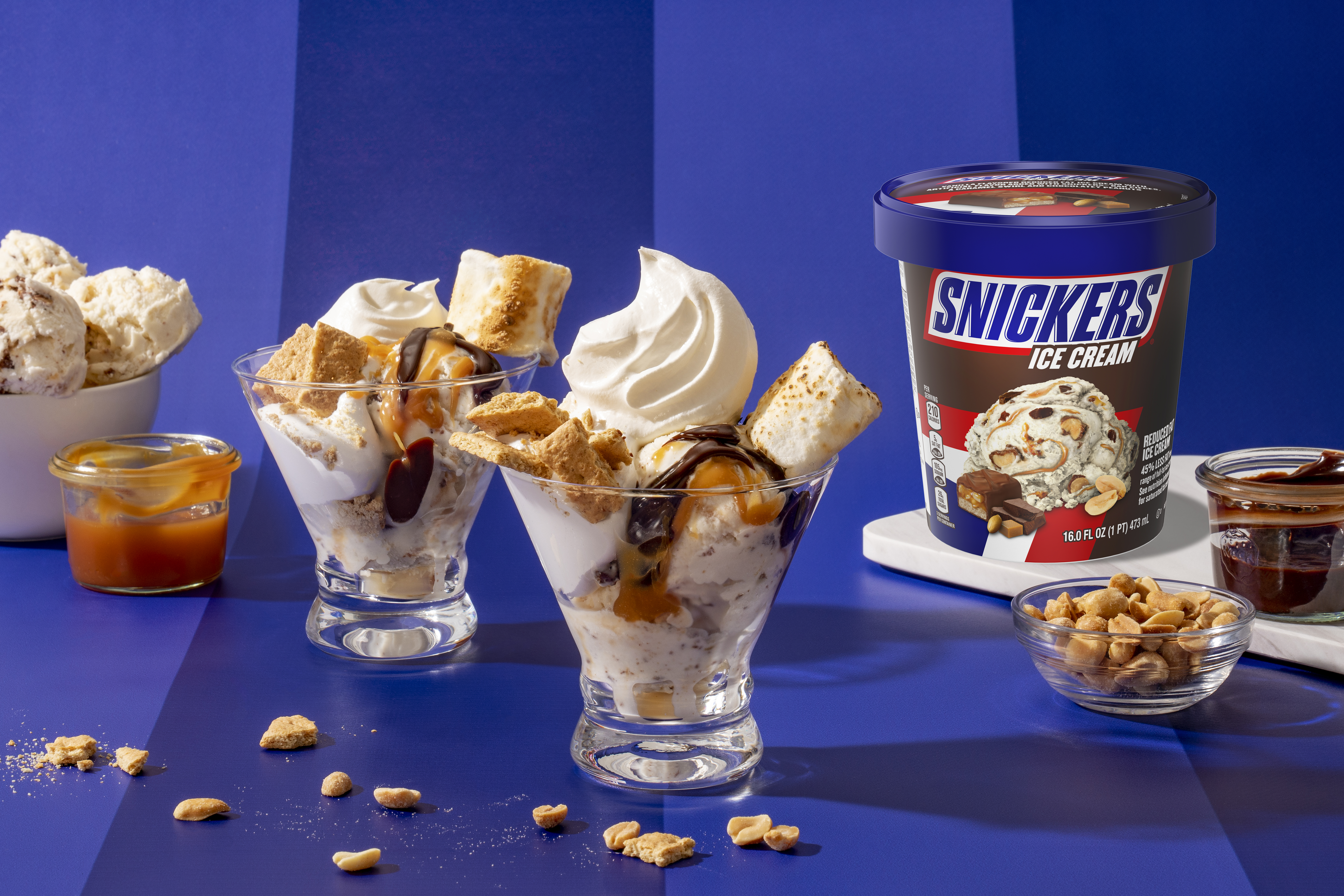 SNICKERS® ICE CREAM S’MORES SUNDAE