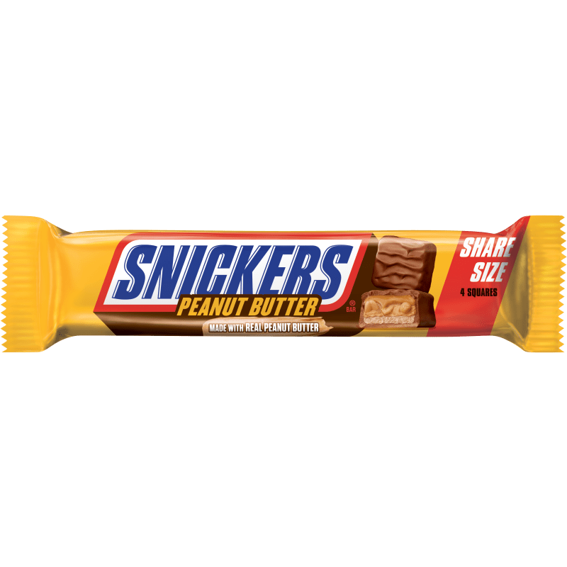 SNICKERS Peanut Butter Share Size Candy Bar, 3.56oz image