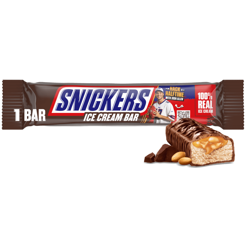 SNICKERS Chocolatey Caramel Peanut Butter Ice Cream Bar, 2.8 Oz