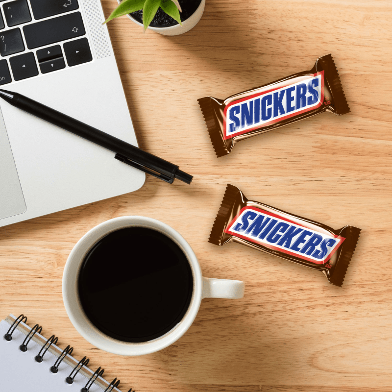 SNICKERS, Milk Chocolate Fun Size Bars, 3.4 oz (6 Count)