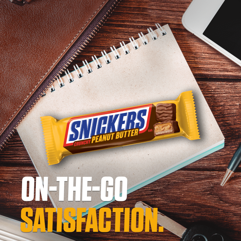 SNICKERS Peanut Butter Squared Singles Size Chocolate Candy Bar,  1.78 oz