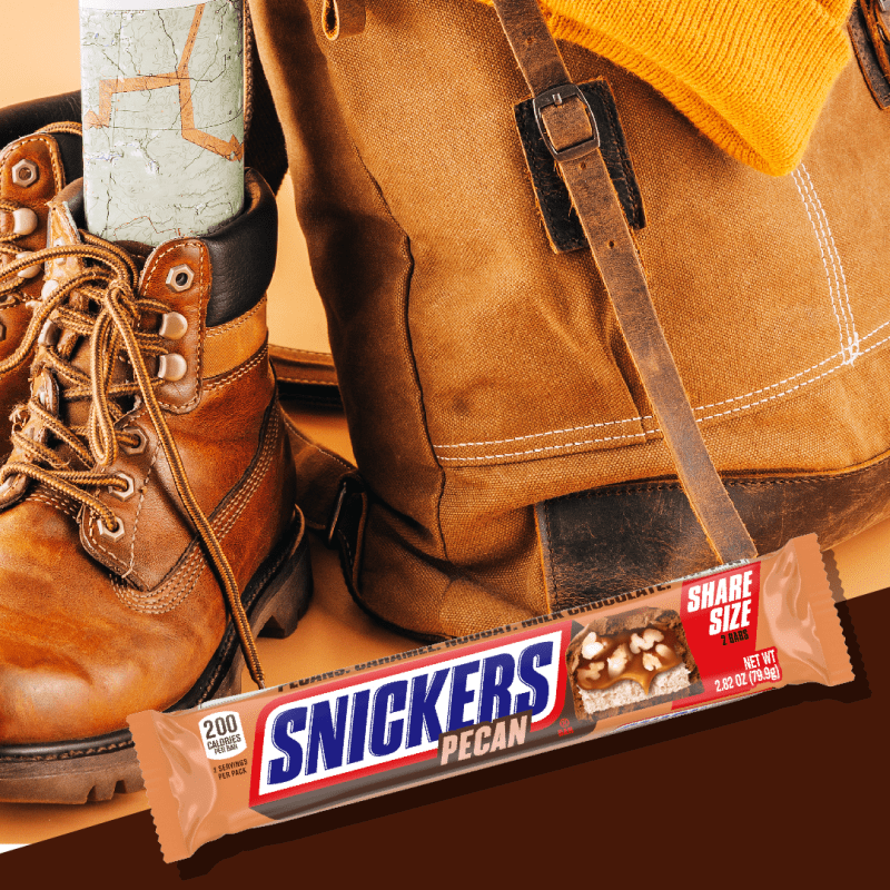 SNICKERS PECAN Share Size Chocolate Candy Bars, 2.82 oz
