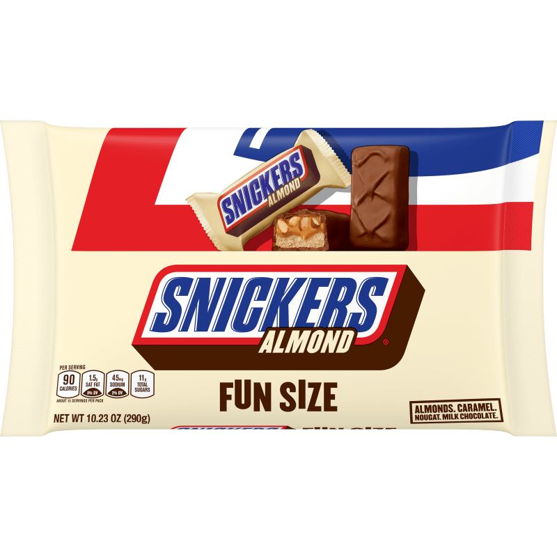 SNICKERS Almond Fun Size Chocolate Candy Bars, 10.23 oz SNICKERS®