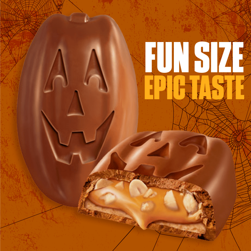 Snickers Pumpkins Shapes Laydown Bag