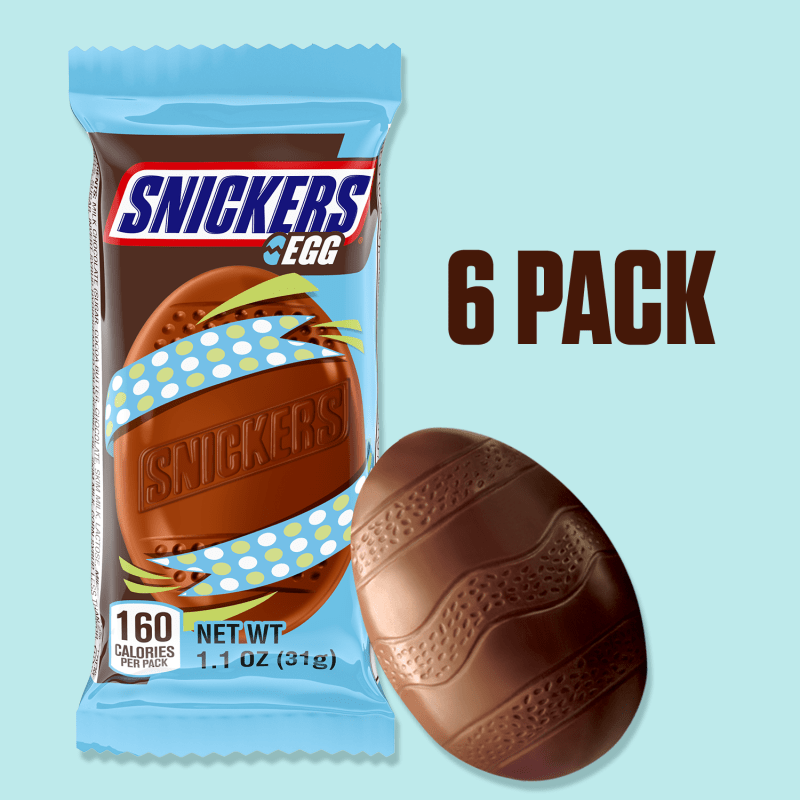 SNICKERS CARAMEL EGG 6 PACK EASTER